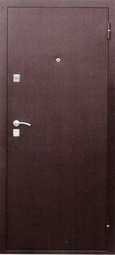 Тарімус Вхідні двері Сопрано метал / мдф Дуб Шоколадний