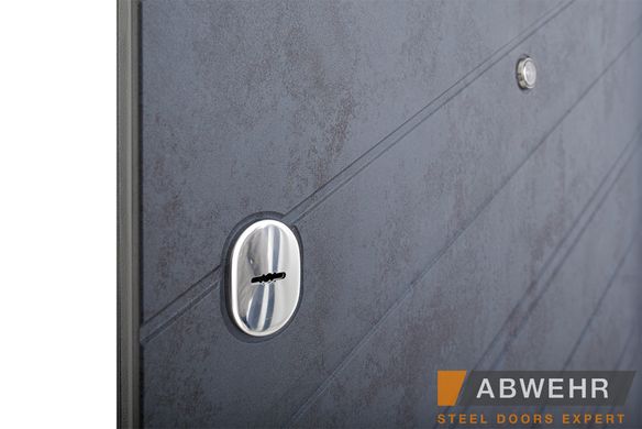 Abwehr Вхідні двері модель Fora (Колір Бетон антрацит) комплектація Nova