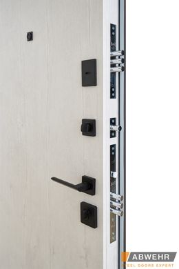 Abwehr Вхідні двері модель Rail комплектація Classic (Колір Кварцит + Рустик Авіньйон)