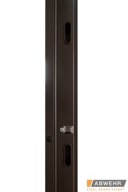 Abwehr Вхідні двері модель Camelia (колір Венге + Дуб немо лате) комплектація Nova