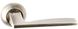 SAFITA Дверна ручка Safita 218 R41 SN / CP матовий нікель / полірований хром