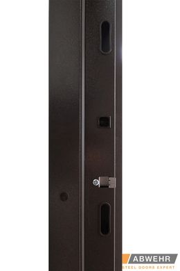Abwehr Вхідні двері з ерморозривом ABWehr Ufo (колір Ral 8019 + ТО) комплектація Cottage