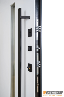 Abwehr Входные двери с терморазрывом модель Ufo Black комплектация COTTAGE