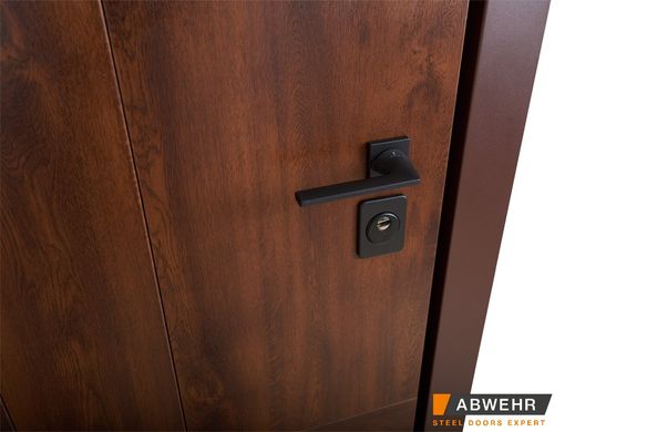 Abwehr Двері з терморозривом модель Paradise (Колір Дуб Темний) комплектація Bionica 2