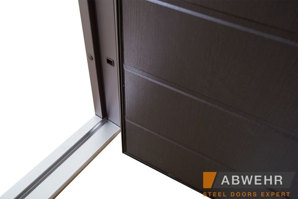 Abwehr Входные металлические двери модель Solid (цвет Ral 8022T) комплектация Defender