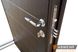 Вхідні металеві двері модель Solid (колір Ral 8022T) комплектація Defender