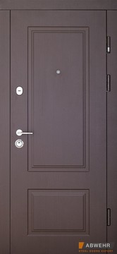 Abwehr Вхідні двері модель Ramina (колір Венге темна) комплектація Classic