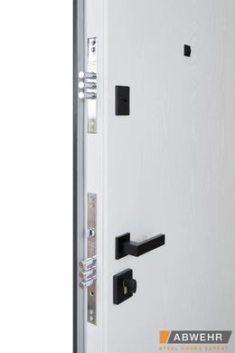 Abwehr Входные двери модель Biatris (цвет RAL 7016 + vinorit Белый) комплектация Classic+