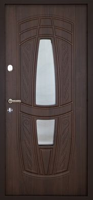 Abwehr Вхідні двері зі склом ABWehr Gracia Glass (Колір Ral 8019 + вулична ТО) комплектація Classic
