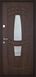 Вхідні двері зі склом ABWehr Gracia Glass (Колір Ral 8019 + вулична ТО) комплектація Classic