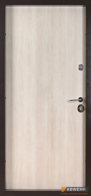 Abwehr Вхідні двері модель Ellipsa (колір Кварцит + Дуб немо Лате) комплектація Classic