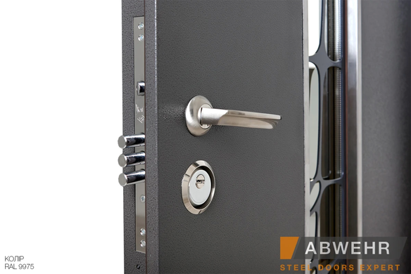 Abwehr Вхідні двері зі склом ABWehr Solid Glass, комплектація Defender