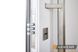 Вхідні двері зі склом модель Liberty Glass (Колір RAL 7016+Біла) комплектація Classic+