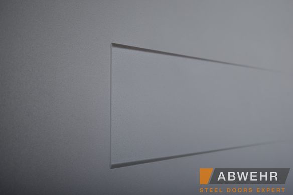 Abwehr Вхідні двері модель Adelina (колір Антрацит + Біла) комплектація Comfort