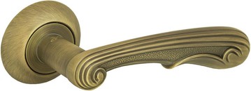 SAFITA Дверная ручка + накладки для санузла Safita 488 MCF античная бронза